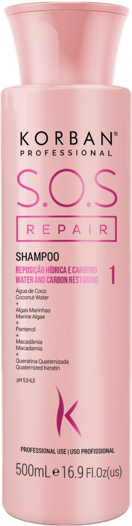 Korban Professional S.O.S Repair Shampoo 500ml