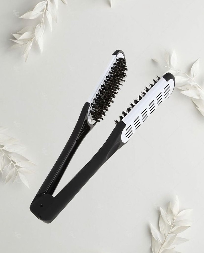 KS Hair Cosmetics Ceramic Hair Straightener Brush 300gr