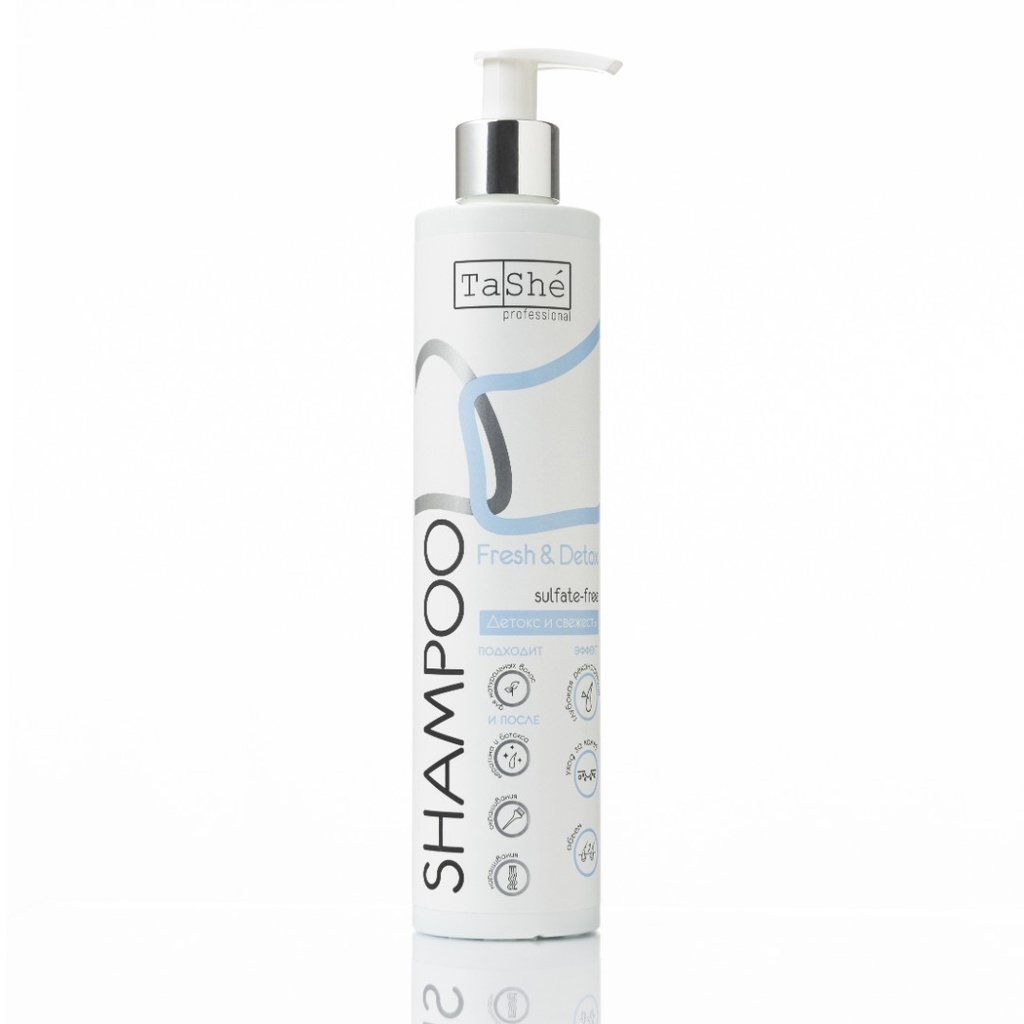 Tashé Professional Fresh & Detox Shampoo Sulfatfrei 300ml