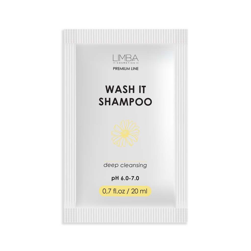 Limba Cosmetics Wash it Shampoo Sachet 20ml