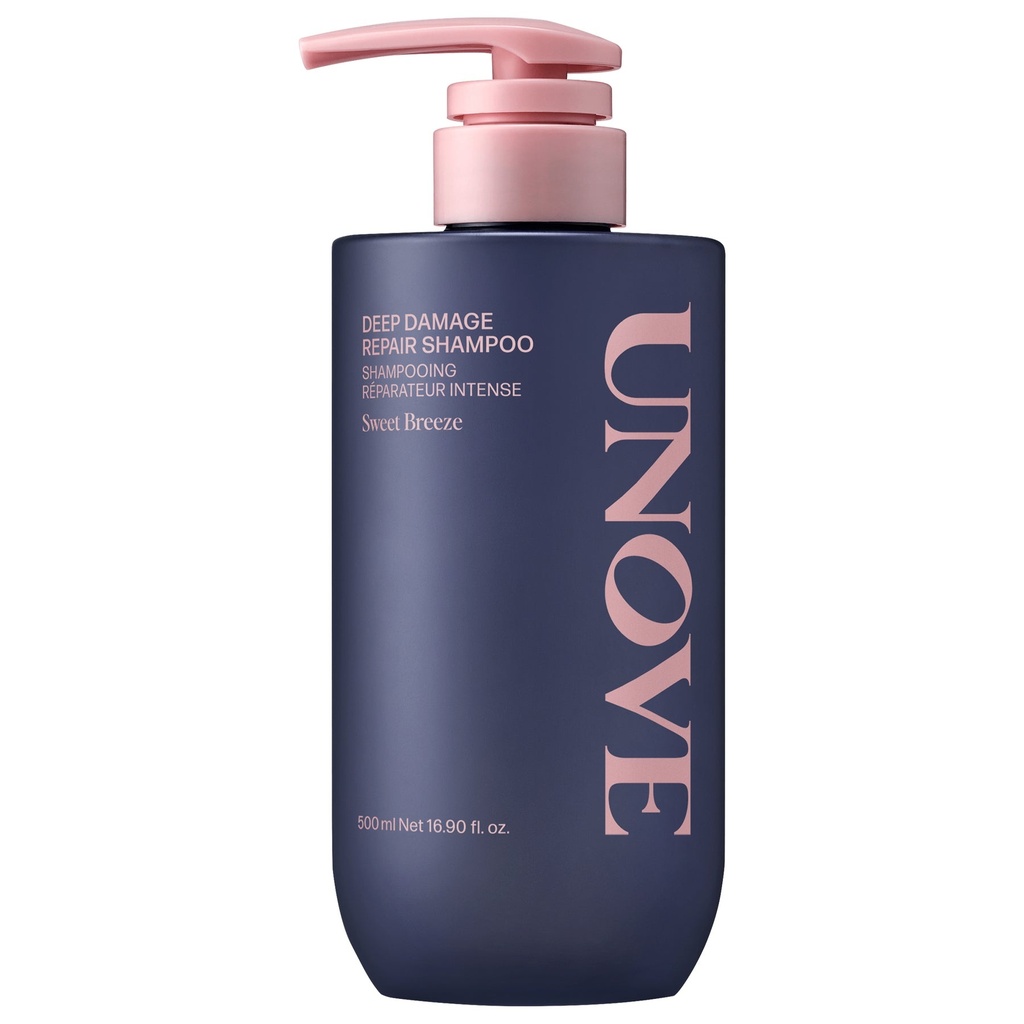 [UNOVE-01] UNOVE Deep Damage Repair Shampoo – Protein-Reinigung für strapaziertes Haar 500ml
