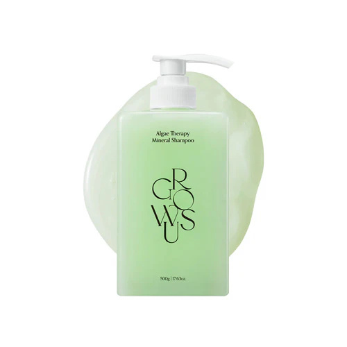 GROWUS Algae Therapy Mineral Shampoo – Revitalisierende Meeres-Pflege für Kraft & Glanz (500g) 500ml